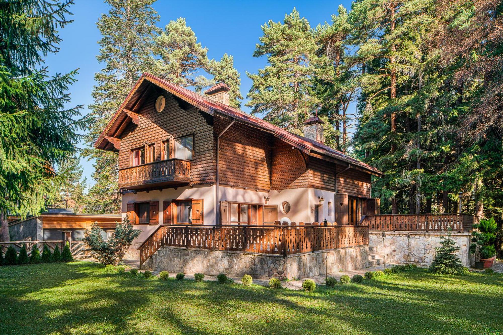 Villas Mura With Spa & Hot Swimming Pool Borovets Exteriör bild