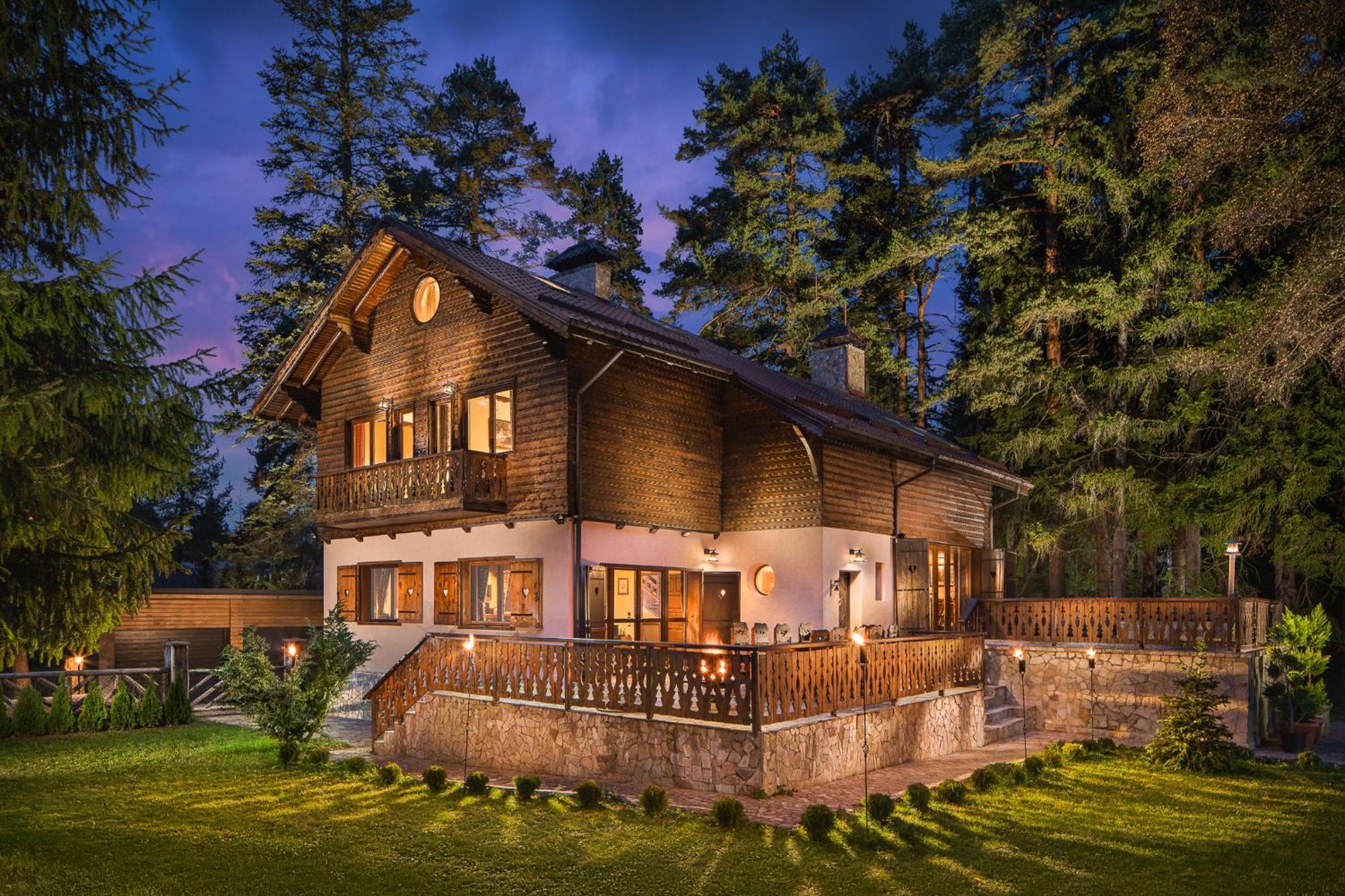 Villas Mura With Spa & Hot Swimming Pool Borovets Exteriör bild