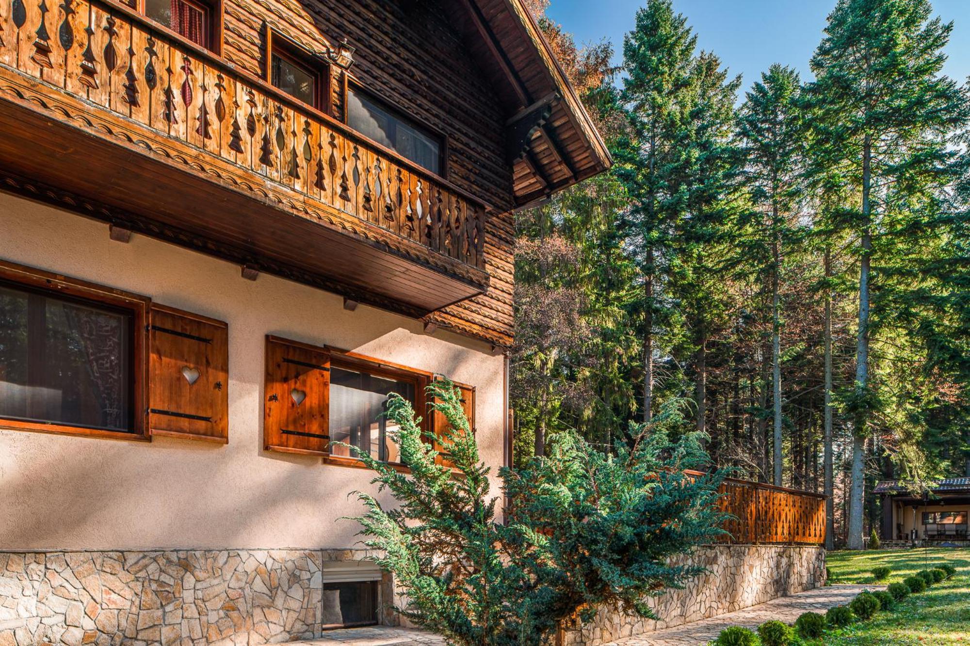 Villas Mura With Spa & Hot Swimming Pool Borovets Exteriör bild